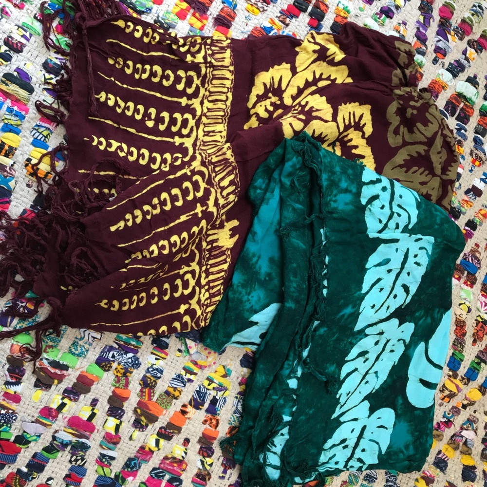 ✨❤️SOLD❤️✨ Sarongs! From Kauai!